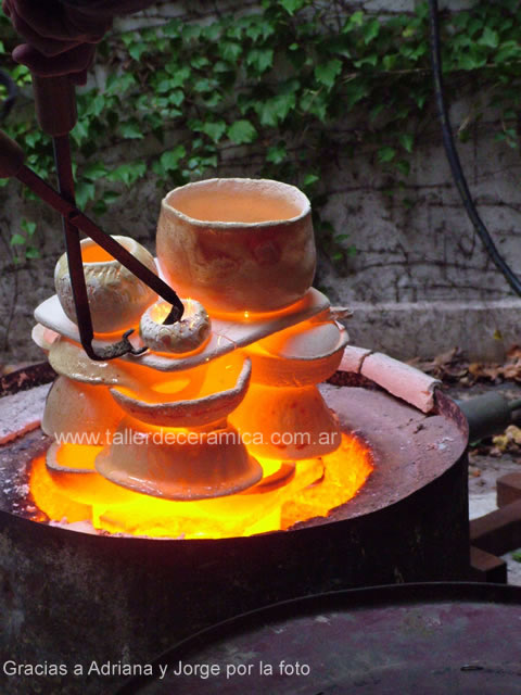 Horneada de raku
